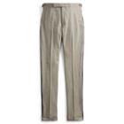 Ralph Lauren Tapered Fit Merino Wool Pant Grey/navy Mu Ins Stripe