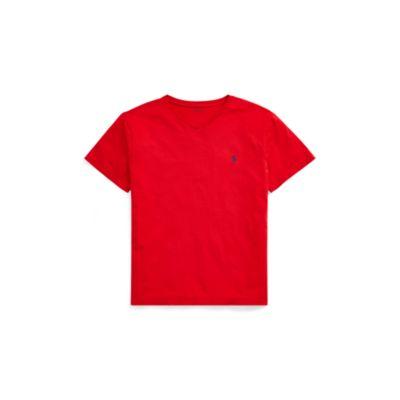 Ralph Lauren Classic Fit V-neck T-shirt Rl2000 Red 3x Big