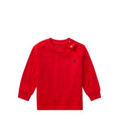 Ralph Lauren Cotton Jersey Crewneck T-shirt Rl 2000 Red 3m
