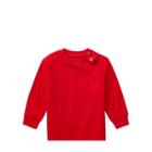 Ralph Lauren Cotton Jersey Crewneck T-shirt Rl 2000 Red 3m