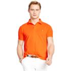 Polo Ralph Lauren Custom-fit Mesh Polo Shirt Resort Orange