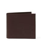 Ralph Lauren Leather Billfold Wallet Mahogany