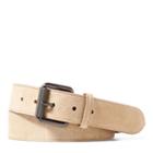 Ralph Lauren Suede Roller-buckle Belt Desert Stone
