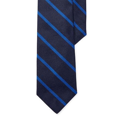 Polo Ralph Lauren Striped Silk Repp Narrow Tie