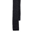 Polo Ralph Lauren Pin-dot Knit Cashmere Tie Black/white