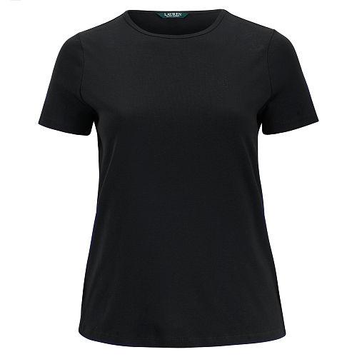 Ralph Lauren Lauren Woman Monogram Cotton Tee