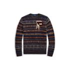 Ralph Lauren Fair Isle Wool-blend Sweater Navy Multi 1x Big
