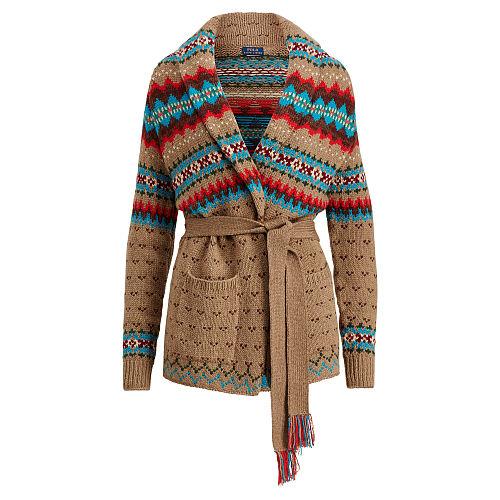 Polo Ralph Lauren Fair Isle Wool-blend Cardigan