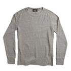 Ralph Lauren Rrl Waffle-knit Cotton T-shirt Dark Vintage Heather