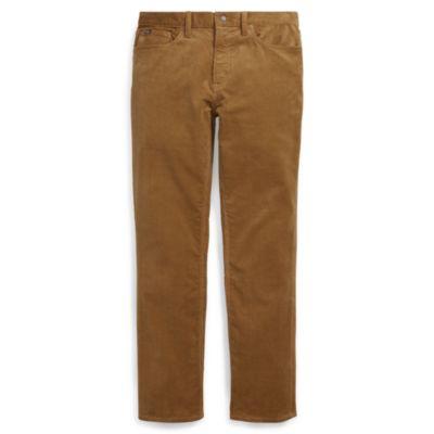 Ralph Lauren Varick Slim Straight Pant Light Brown