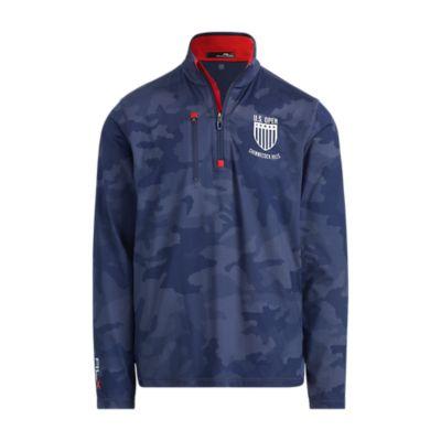 Ralph Lauren U.s. Open Tech Jersey Pullover Navy Camo