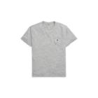 Ralph Lauren Custom Slim Fit Cotton T-shirt Dark Vintage Heather