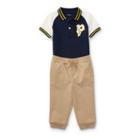 Ralph Lauren Polo Shirt & Pant Set French Navy 3m