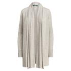 Ralph Lauren Lauren Open-front Cardigan Heather Grey