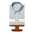 Ralph Lauren Eli Print Cotton Dress Shirt Rl 978 White Blue