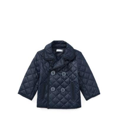 Ralph Lauren Quilted Peacoat Navy 12m