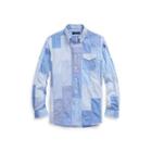 Ralph Lauren Classic Fit Fun Shirt Blue/white Funshirt