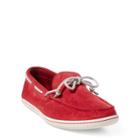 Ralph Lauren Kalworth Suede Moccasin Rl 2000 Red
