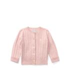 Ralph Lauren Cable-knit Cotton Cardigan Pink 6m