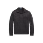 Ralph Lauren Estate-rib Cotton Pullover Black Marl Heather