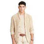 Polo Ralph Lauren Cotton-linen Shawl Cardigan Wheat Heather
