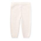 Ralph Lauren Combed Cotton Pull-on Pant Delicate Pink 12m