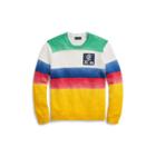 Ralph Lauren Cp-93 Striped Cotton Sweater Multi