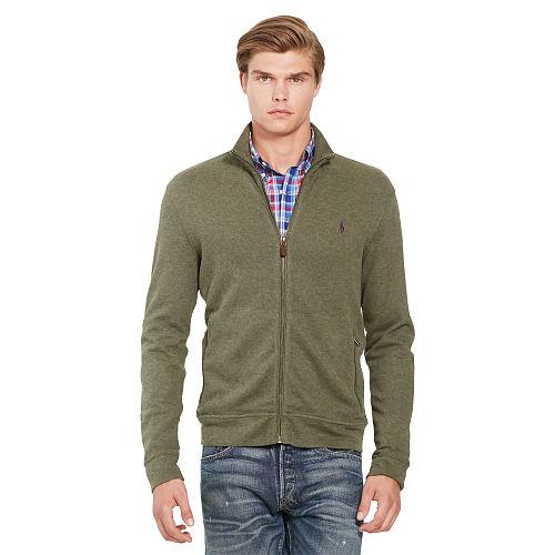 Polo Ralph Lauren Estate-rib Cotton Jacket Alpine Heather