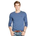 Polo Ralph Lauren Custom-fit Long-sleeve T-shirt Classic Royal Heather