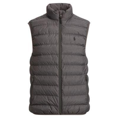 Ralph Lauren Packable Down Vest Windsor Heather
