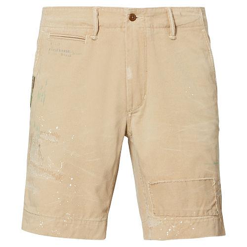 Polo Ralph Lauren Straight Repaired Chino Short Boating Khaki