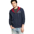 Ralph Lauren Denim & Supply Cotton Jersey Full-zip Hoodie New Navy