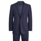 Ralph Lauren Connery Pinstripe Wool Suit Navy And Grey