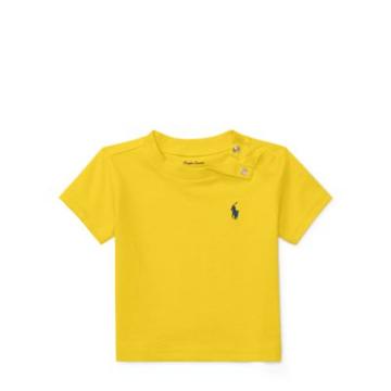 Ralph Lauren Cotton Jersey Crewneck T-shirt Mountain Gold 3m
