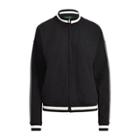Ralph Lauren Cotton-blend Mockneck Jacket Polo Black