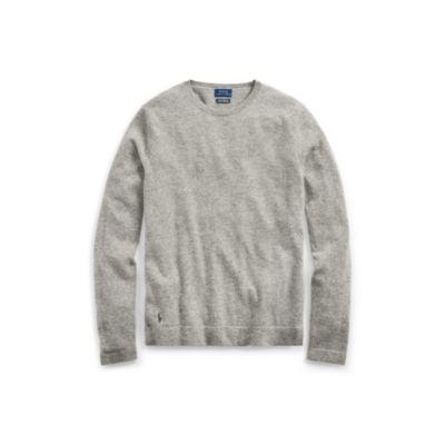 Ralph Lauren Cashmere Long-sleeve T-shirt Grey Heather