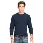 Polo Ralph Lauren Cashmere Crewneck Sweater Navy Pattern