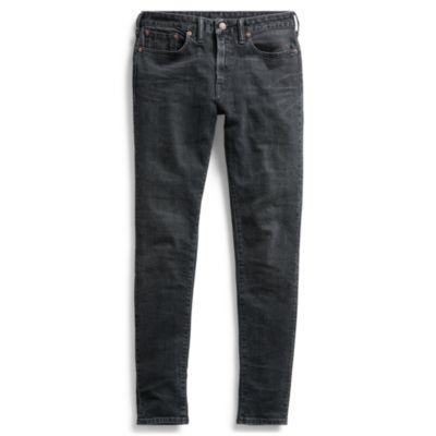 Ralph Lauren Stretch Skinny Jean Distressed Black Wash