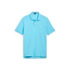 Ralph Lauren Custom Slim Fit Mesh Polo Margie Blue