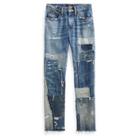 Ralph Lauren The Chrystie Kick Flare Crop Medium Indigo