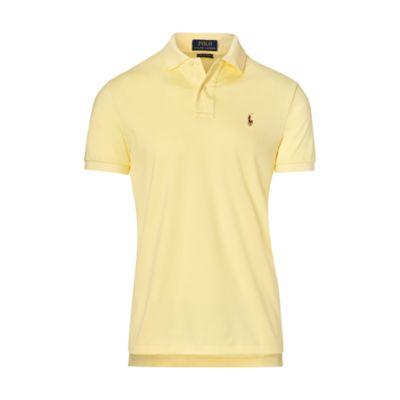 Ralph Lauren Custom Slim Fit Polo Shirt Wicket Yellow