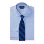 Ralph Lauren Slim Fit Cotton Dress Shirt 1097a Light Blue/white