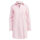 Ralph Lauren Lauren Herringbone Sateen Sleep Shirt