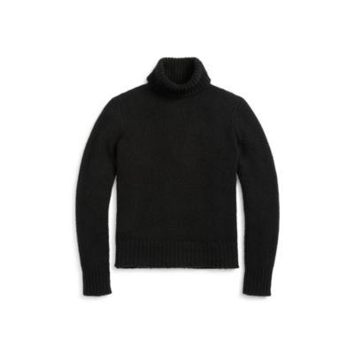 Ralph Lauren Basket-weave Cashmere Sweater Black