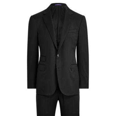 Ralph Lauren Gregory Wool Serge Suit Black