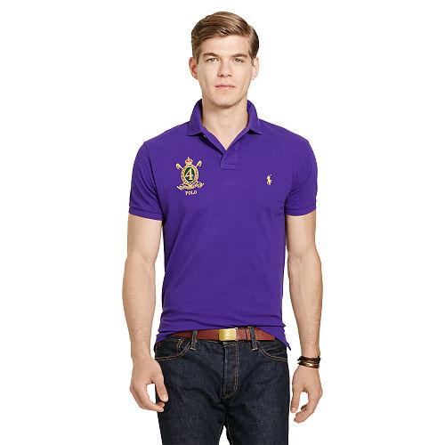 Polo Ralph Lauren Custom-fit Featherweight Polo British Purple