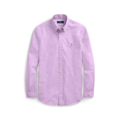 Ralph Lauren Slim Fit Twill Shirt Powder Purple