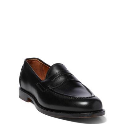 Ralph Lauren Singleton Calf Penny Loafer Black