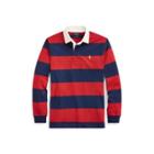 Ralph Lauren The Iconic Rugby Shirt Eaton Red/ Newport Navy 2x Big