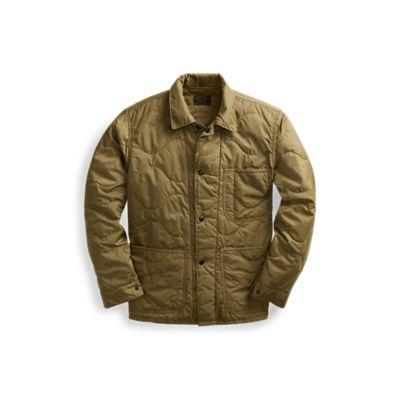 Ralph Lauren Quilted Chore Jacket Olive Green